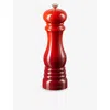 Le Creuset Pepper Mill With Adjustable Grind Setting In Cerise