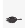 Le Creuset Satin Black Signature Round Cast Iron Skillet