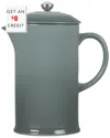 Le Creuset Stoneware French Press In White