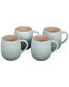 Le Creuset Sea Salt Set Of 4 Heritage Mugs In White