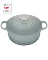 Le Creuset Signature Enameled Cast Iron 5.5 Qt. Round Dutch Oven In White