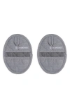 Le Creuset Set Of 2 Mini Oven Mitts In Charbon