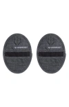 Le Creuset Set Of 2 Mini Oven Mitts In Noir