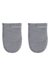 Le Creuset Set Of 2 Pot Grips In Charbon