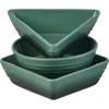 Le Creuset Stoneware 3-piece Tapas Dish Set In Artichaut