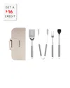 Le Creuset Alpine Outdoor Stainless Steel 5-pc. Grilling Tools Set