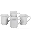 Le Creuset 14 Oz. Stoneware Set Of Four Coffee Mugs