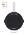 Le Creuset Shallot 10.25 Signature Iron Handle Skillet With $22 Credit