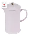 Le Creuset 34 Ounce Stoneware French Press With Lid