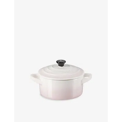 Le Creuset Shell Pink Stoneware Petite Round Casserole Dish 9cm