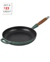 Le Creuset Signature 10.25in Round Fry Pan With Wood Handle With $23 Credit