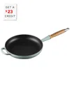 Le Creuset Signature 10.25in Round Fry Pan With Wood Handle With $23 Credit