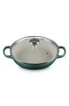 Le Creuset Signature 2.25-quart Enameled Cast Iron Braiser In Green