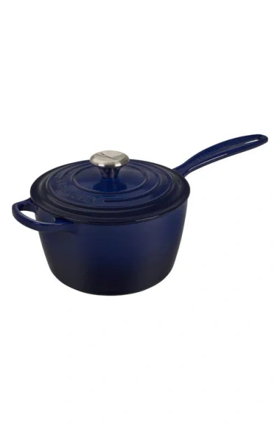 Le Creuset Signature 2.25-quart Enameled Cast Iron Saucepan In Blue