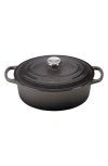 Le Creuset Signature 2.75-quart Oval Enamel Cast Iron Dutch Oven In Oyster