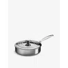 Le Creuset Signature 3-ply Stainless-steel Sauté Pan With Lid 24cm