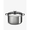 Le Creuset Stainless Steel Stockpot With Lid