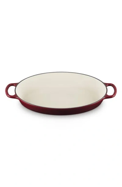 Le Creuset Signature 3 Quart Enameled Cast Iron Oval Baker In Rhone