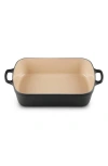 Le Creuset Signature 3 Quart Enameled Cast Iron Roaster In Black