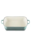 Le Creuset Signature 3 Quart Enameled Cast Iron Roaster In Blue