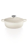 Le Creuset Signature 3.5-quart Sauteuse Oven In Meringue