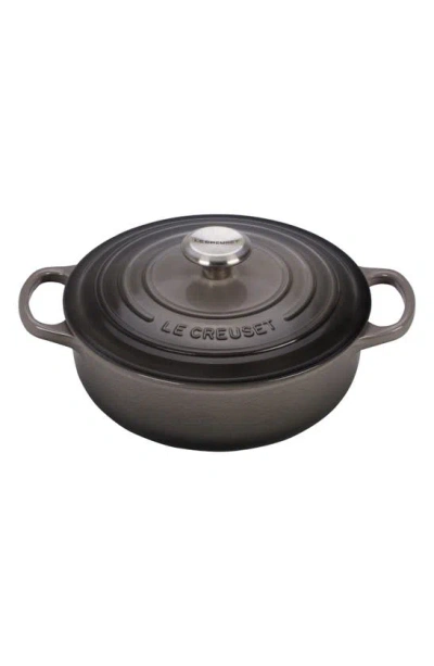 Le Creuset Signature 3.5-quart Round Enamel Cast Iron French/dutch Oven In Gray