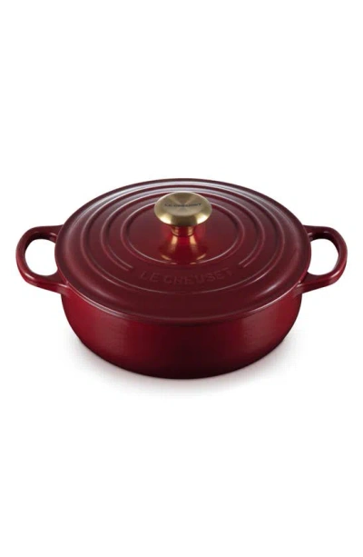 Le Creuset Cast Iron Round Casserole Dish In Rhone