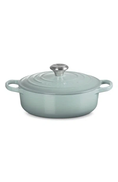 Le Creuset Signature 3.5-quart Round Enamel Cast Iron Dutch Oven In Green