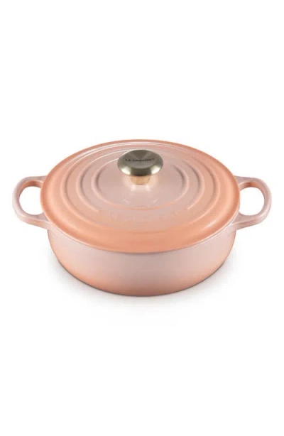 Le Creuset Signature 3.5-quart Sauteuse Oven In Pink