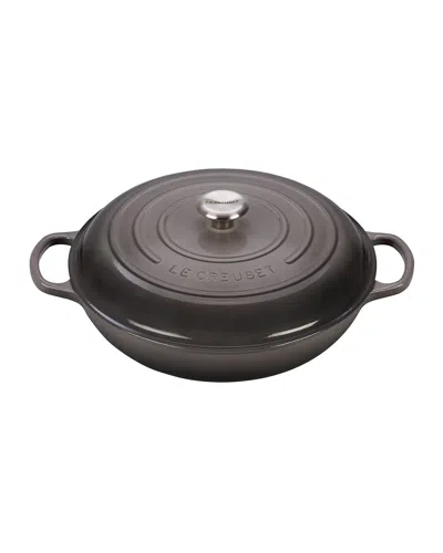 Le Creuset Signature 5-qt. Braiser In Oyster