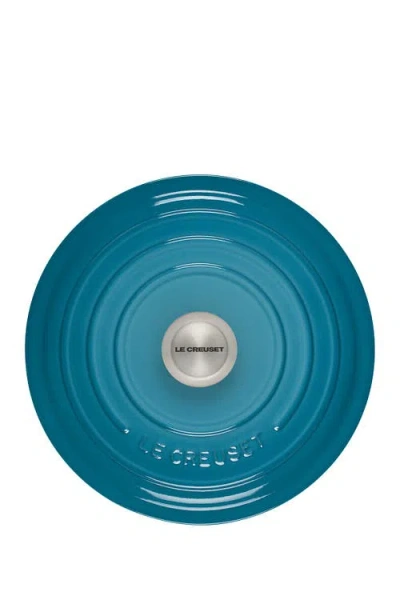 Le Creuset Signature 5.5-quart Round Enamel Cast Iron Dutch Oven In Caribbean