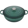 Le Creuset Signature 7.5-quart Enameled Cast Iron Brazier In Artichaut