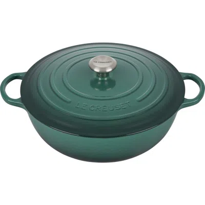 Le Creuset Signature 7.5-quart Enameled Cast Iron Brazier In Artichaut