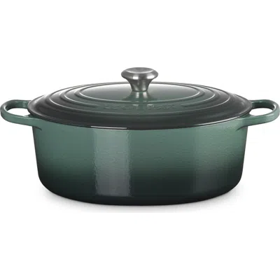 Le Creuset Signature 8-quart Oval Enamel Cast Iron French/dutch Oven In Artichaut