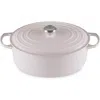 Le Creuset Signature 8-quart Oval Enamel Cast Iron French/dutch Oven In Shallot