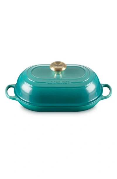 Le Creuset Signature Cast Iron Bread Oven In Blue