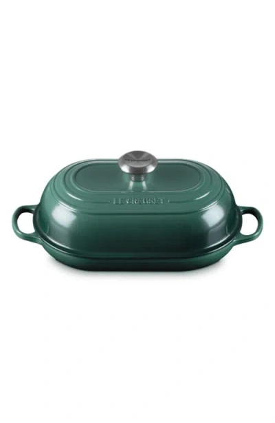 Le Creuset Signature Cast Iron Bread Oven In Green