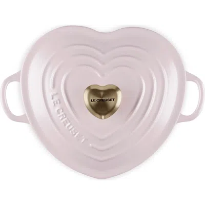 Le Creuset Signature Cast Iron Heart Cocotte In Shallot