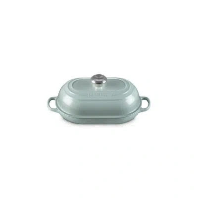 Le Creuset Signature Cast Iron Oval Bread Oven, 11.5 In., Sea Salt