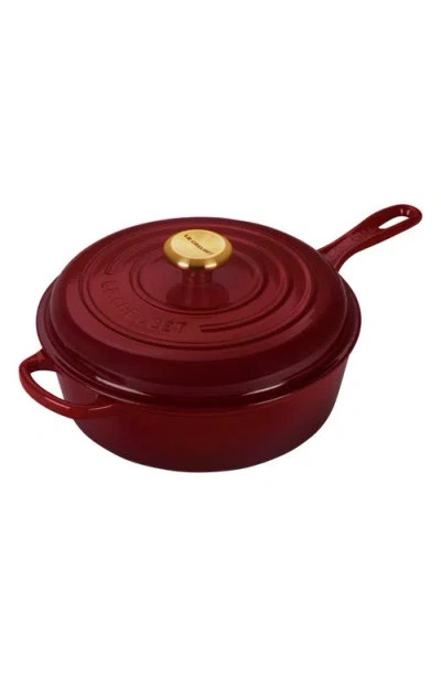 Le Creuset Signature Enamel Cast Iron Cassadou In Rhone