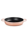 Le Creuset Signature Enamel Cast Iron Everyday Pan In Peche