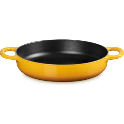 Le Creuset Signature Enamel Cast Iron Everyday Pan In Yellow