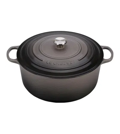 Le Creuset Signature Enameled Cast Iron 13.25 Qt. Round French Oven In Gray