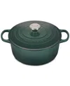 Le Creuset Signature Enameled Cast Iron 5.5 Qt. Round Dutch Oven In Artichaut