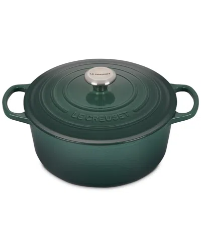 Le Creuset Signature Enameled Cast Iron 5.5 Qt. Round Dutch Oven In Gray