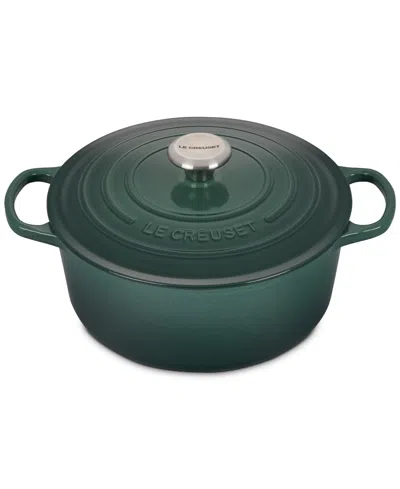 LE CREUSET SIGNATURE ENAMELED CAST IRON 5.5 QT. ROUND DUTCH OVEN