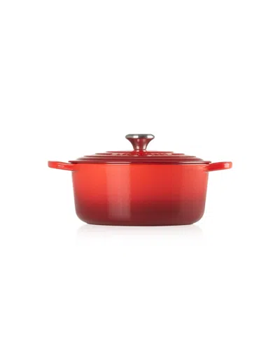 Le Creuset Signature Enameled Cast Iron 5.5 Qt. Round Dutch Oven In Cerise