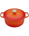 Le Creuset Signature Enameled Cast Iron 5.5 Qt. Round Dutch Oven In Flame