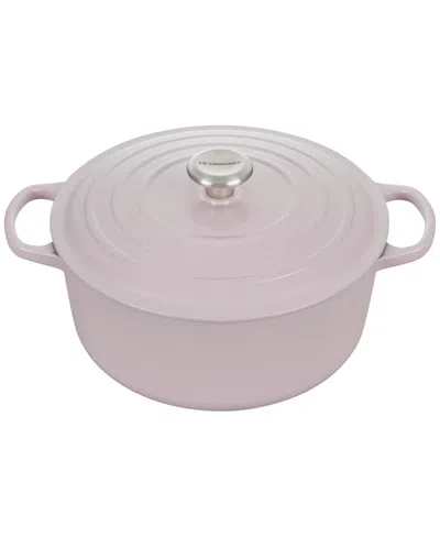 Le Creuset Signature Enameled Cast Iron 5.5 Qt. Round Dutch Oven In Shallot