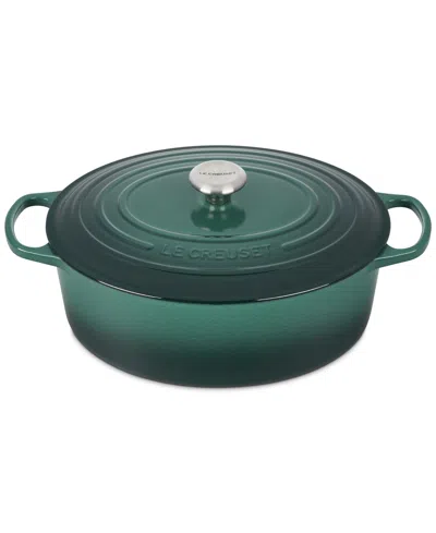 Le Creuset Signature Enameled Cast Iron 8-qt, Oval Dutch Oven In Artichaut